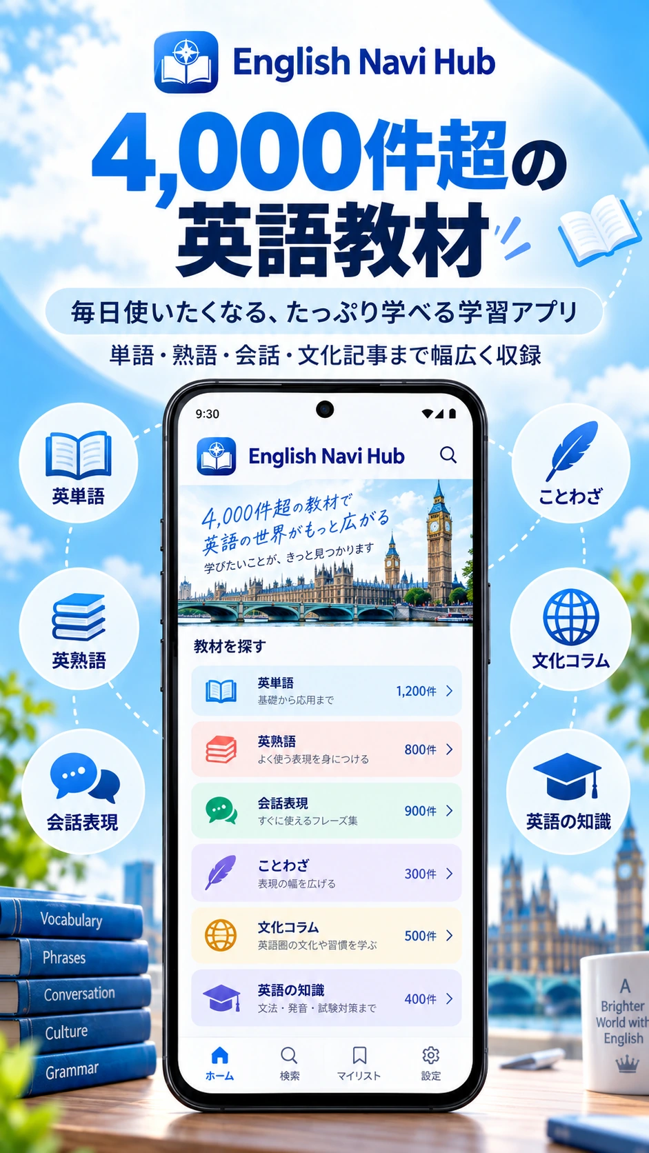 English Navi Hubのアプリ画面・機能紹介画像 2