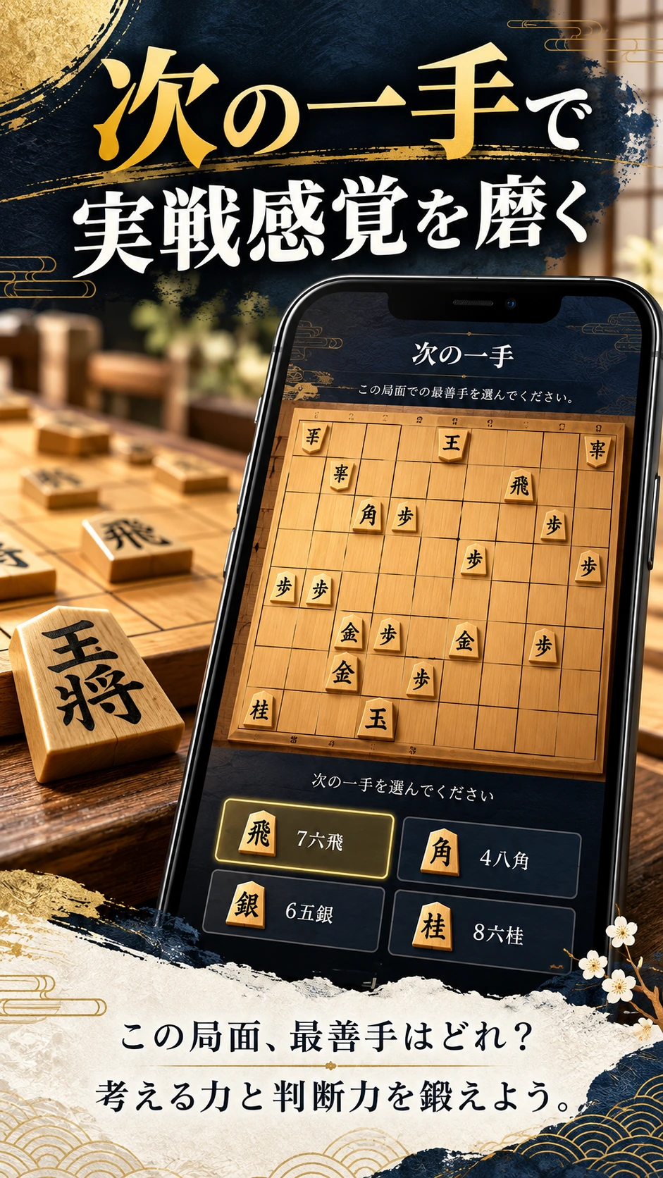健将 将棋倶楽部のアプリ画面・機能紹介 3