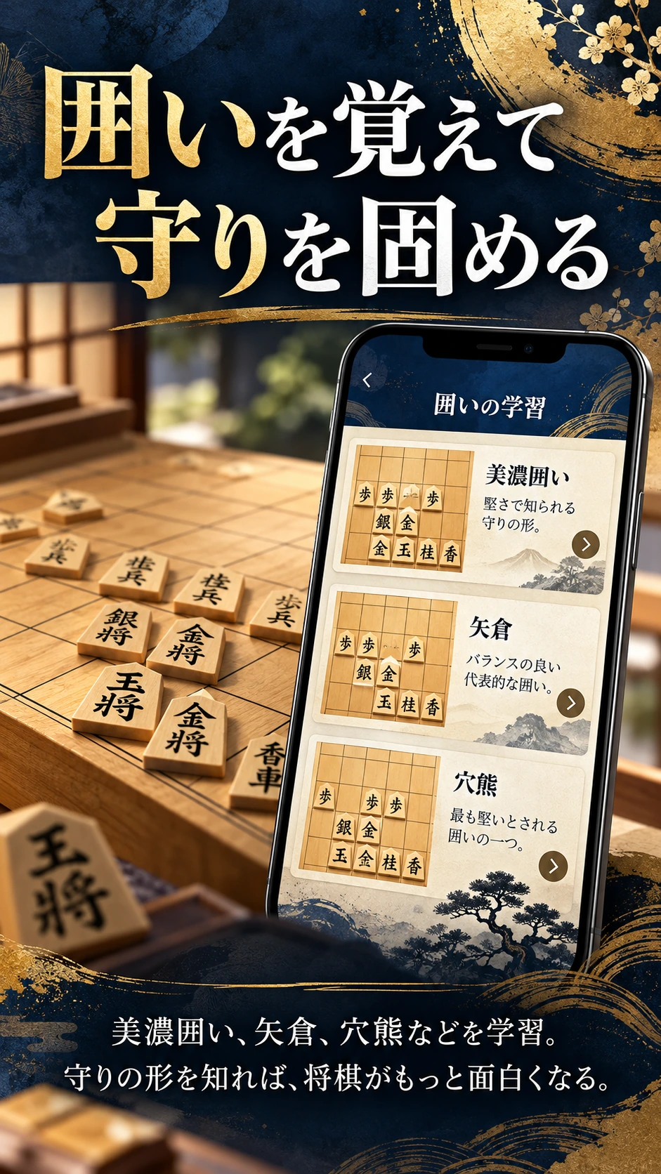 健将 将棋倶楽部のアプリ画面・機能紹介 5