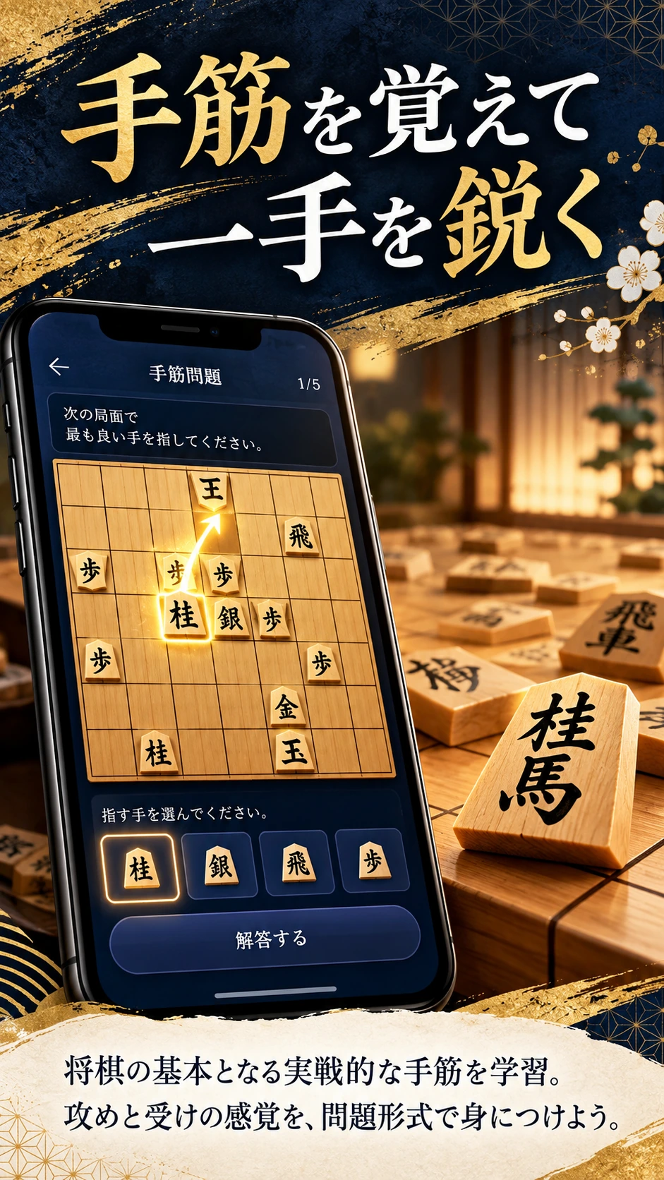 健将 将棋倶楽部のアプリ画面・機能紹介 6